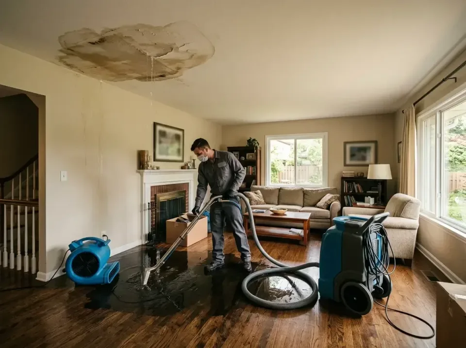 attic-pipe-burst-ceiling-drip-008 — frequently asked questions, Water Damage Restoration & Carpet Care in Vista Center, NJ